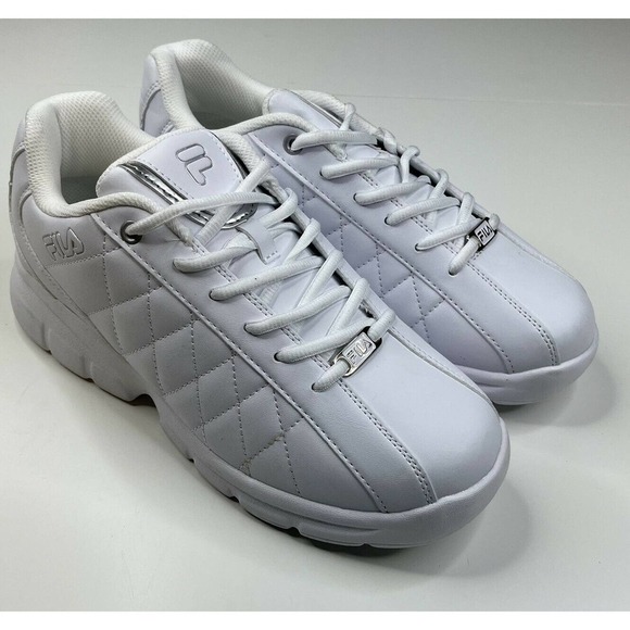 NEW Fila Fulcrum 3 Sneakers Size 9 Men’s White Lace Up